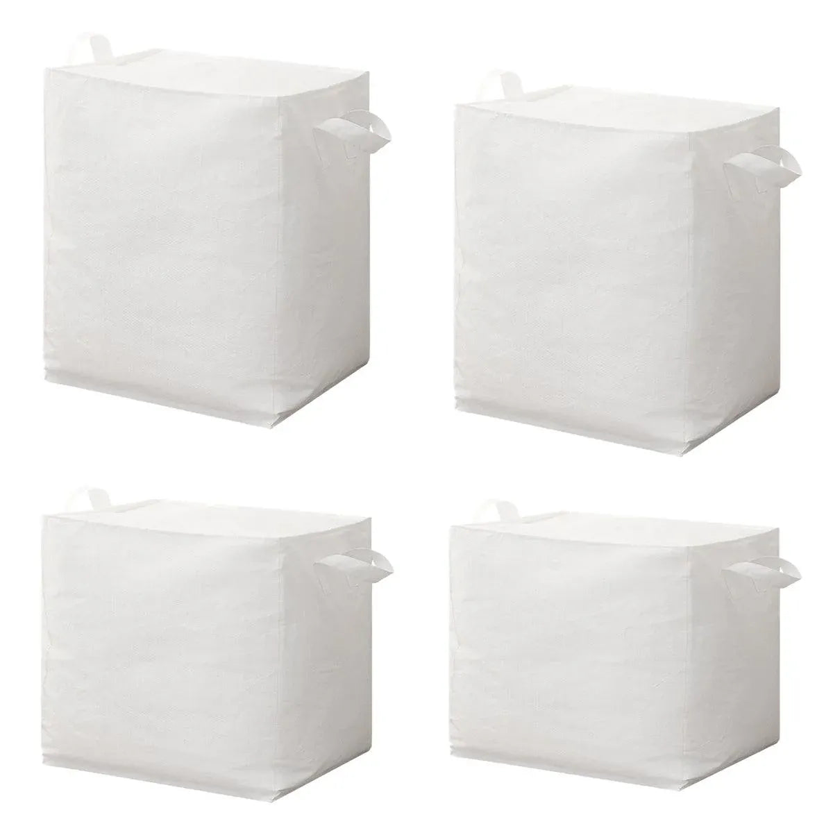 Large Woven Moving and Storage Bag with Zip, 180 L