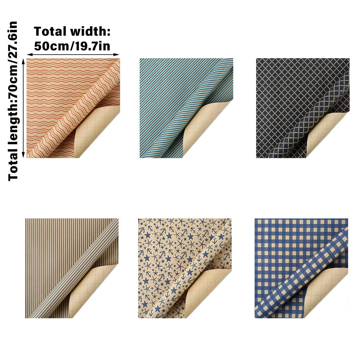 70x50cm Wrapping Paper Gift Packaging Decorative Craft Paper Birthday
