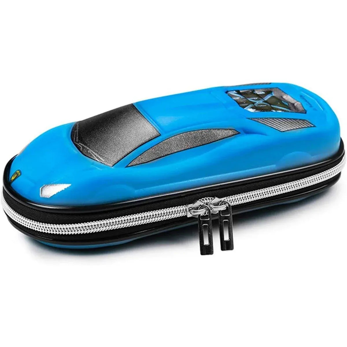 Sports Car Three-Layer EVA Pencil Case, 21.5 x 10 x 6 cm