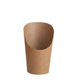 Kraft Paper French Fry Cups, 250 Pack