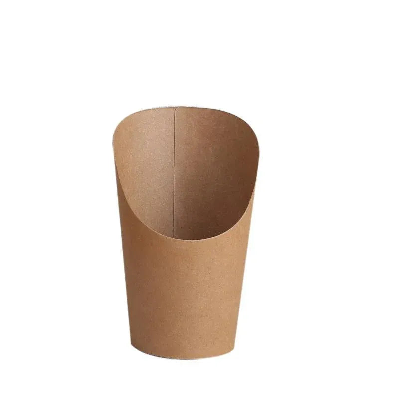 Kraft Paper French Fry Cups, 250 Pack