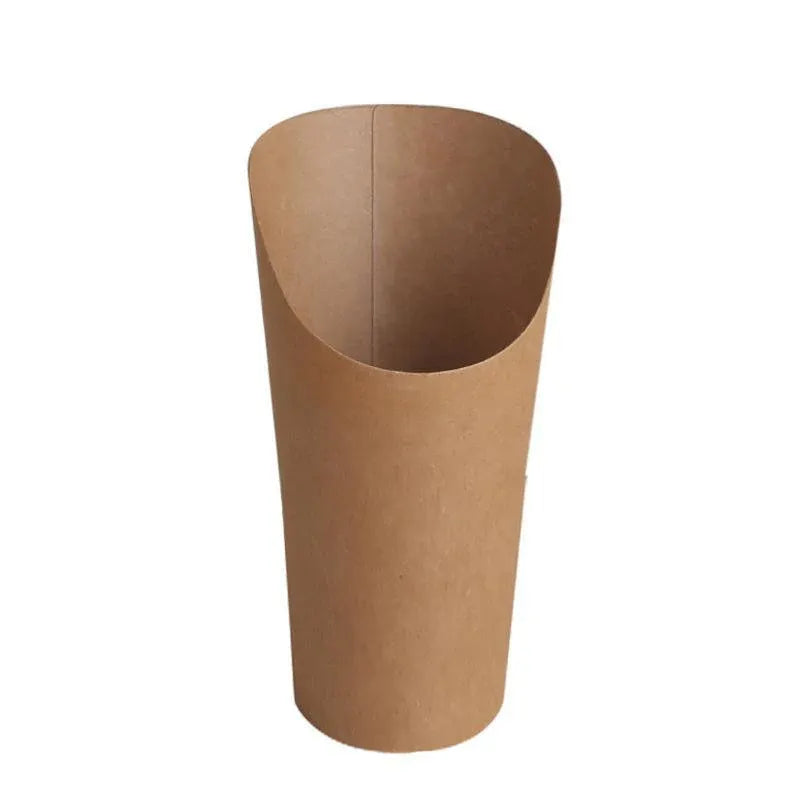 Kraft Paper French Fry Cups, 250 Pack, 22 oz