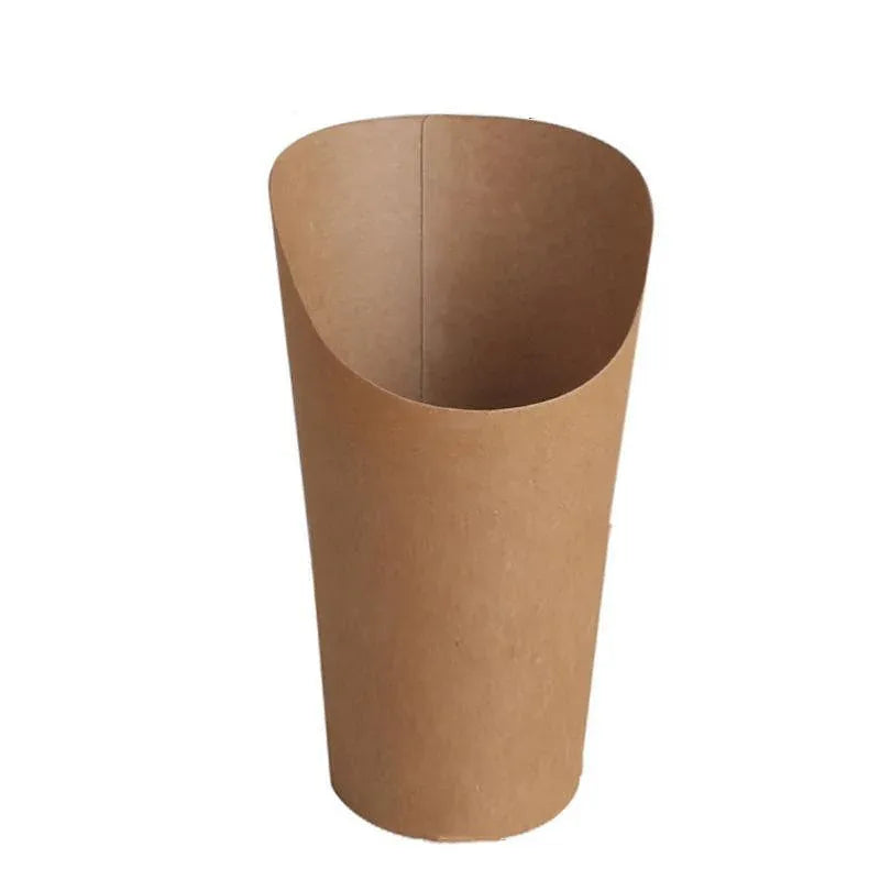 Kraft Paper French Fry Cups, 250 Pack, 32 oz