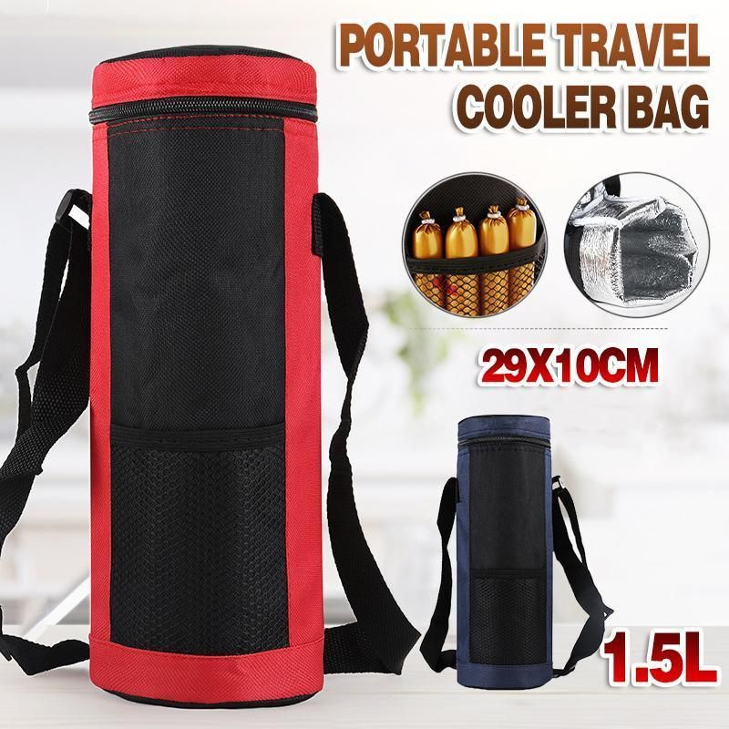 New Wine Portable Travel Cooler Bag Insulated Wine Bottle Tote