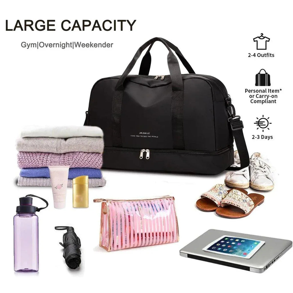 Yoga Fitness Bag Outdoor Sports Travel Bag Large Capacity Gym