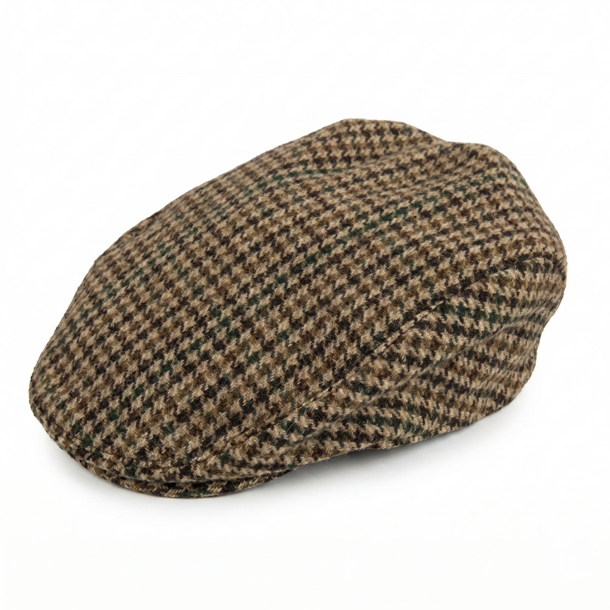 DENTS Abraham Moon Tweed Flat Cap Wool Ivy Hat Driving Cabbie