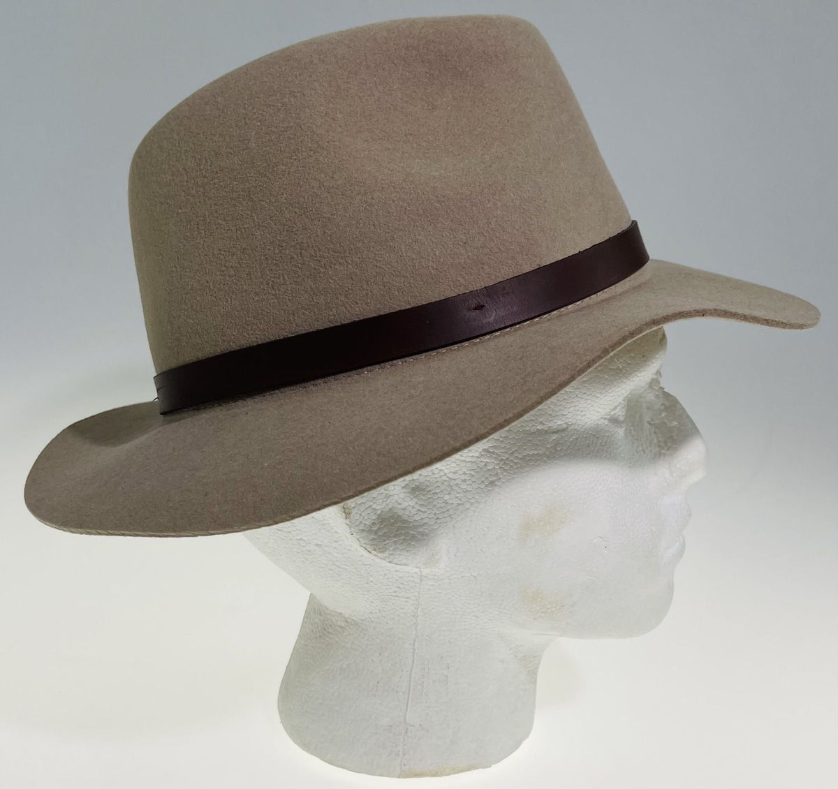 Goorin Bros Desert Rider Wool Fedora Hat Western Cowboy Style