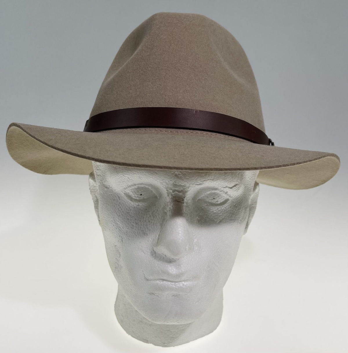 Goorin Bros Desert Rider Wool Fedora Hat Western Cowboy Style