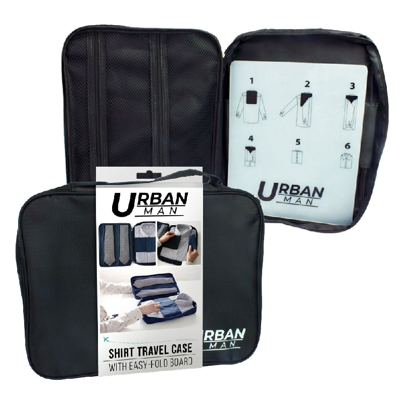 Urban Travel Shirt Organiser Bag Case Pouch w/ Fold Board 36cm x 26cm