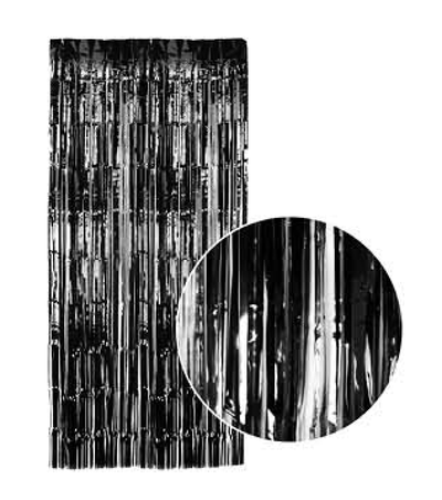 Tinsel Curtain Foil Metallic Fringe Backdrop Party Door Decorations