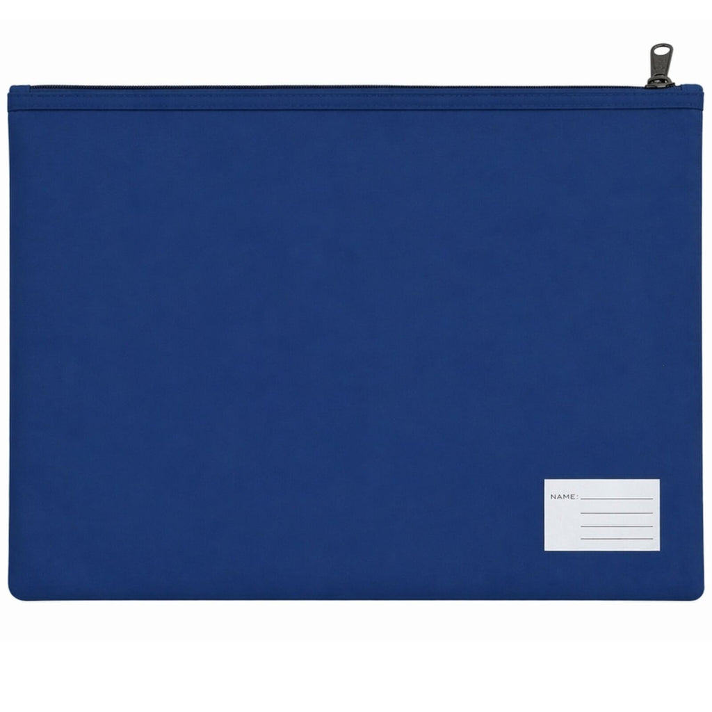 Leuts Twin Zip Jumbo Nylon Pencil Case