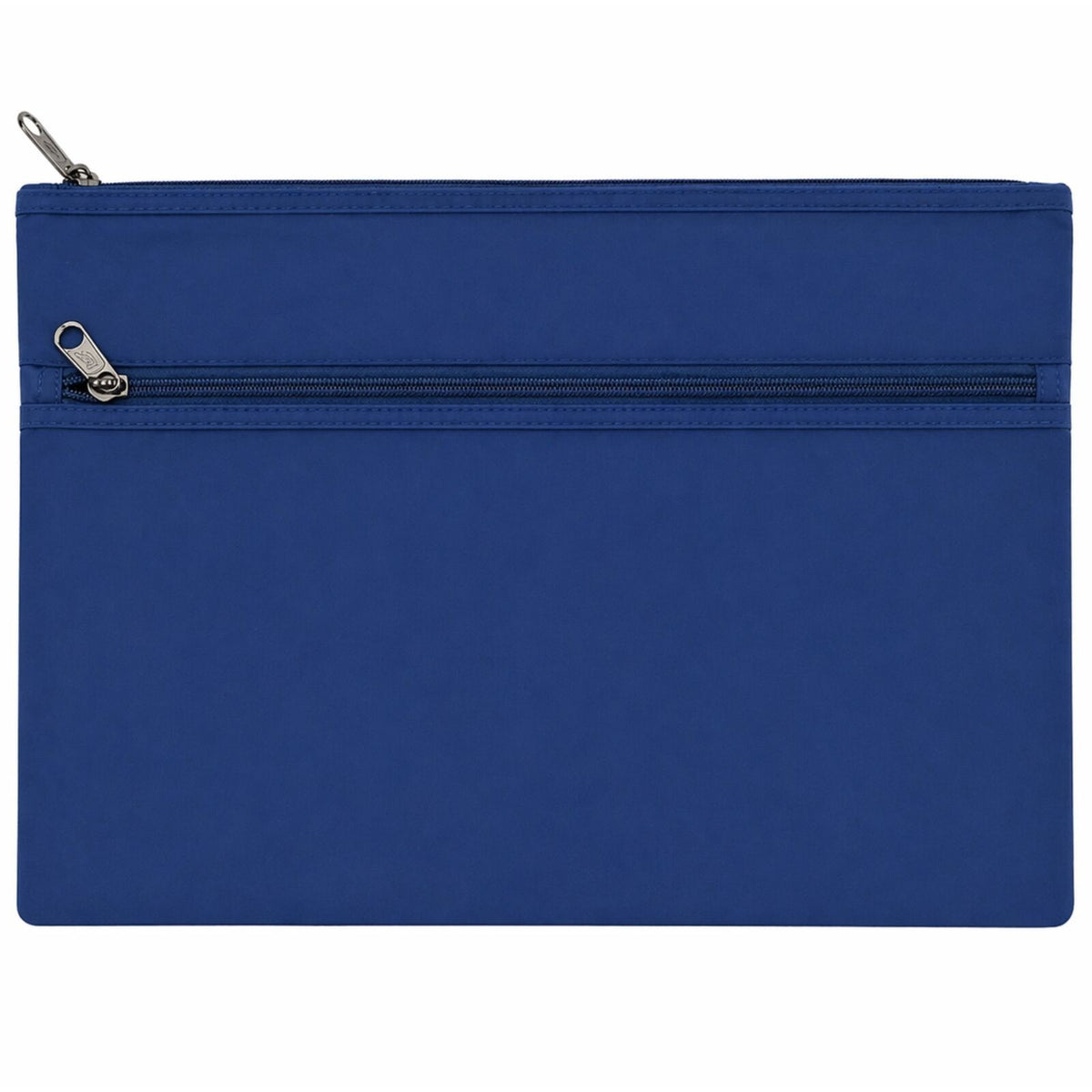 Leuts Twin Zip Jumbo Nylon Pencil Case