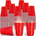 Kitchen Delights Red Plastic Party Cups, PET, BPA Free