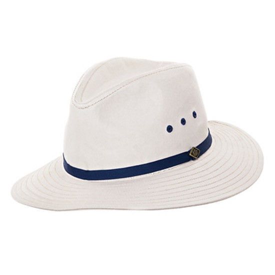 GOORIN BROTHERS Breakwater Beach Summer Cotton Fedora Hat Cap Bros