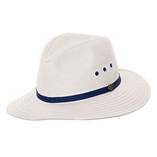 GOORIN BROTHERS Breakwater Beach Summer Cotton Fedora Hat Cap Bros