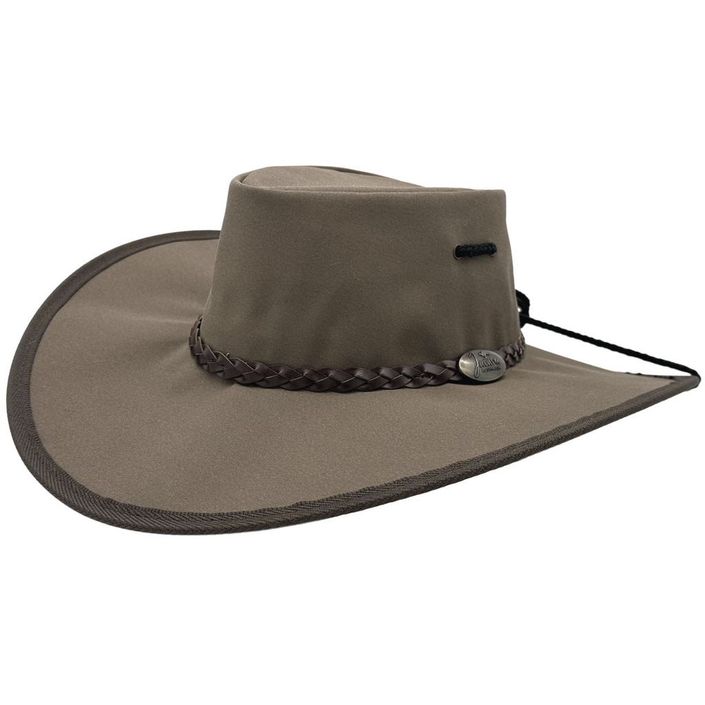 JACARU Full Canvas Parks Explorer Sun Hat Water Resistant Wide Brim