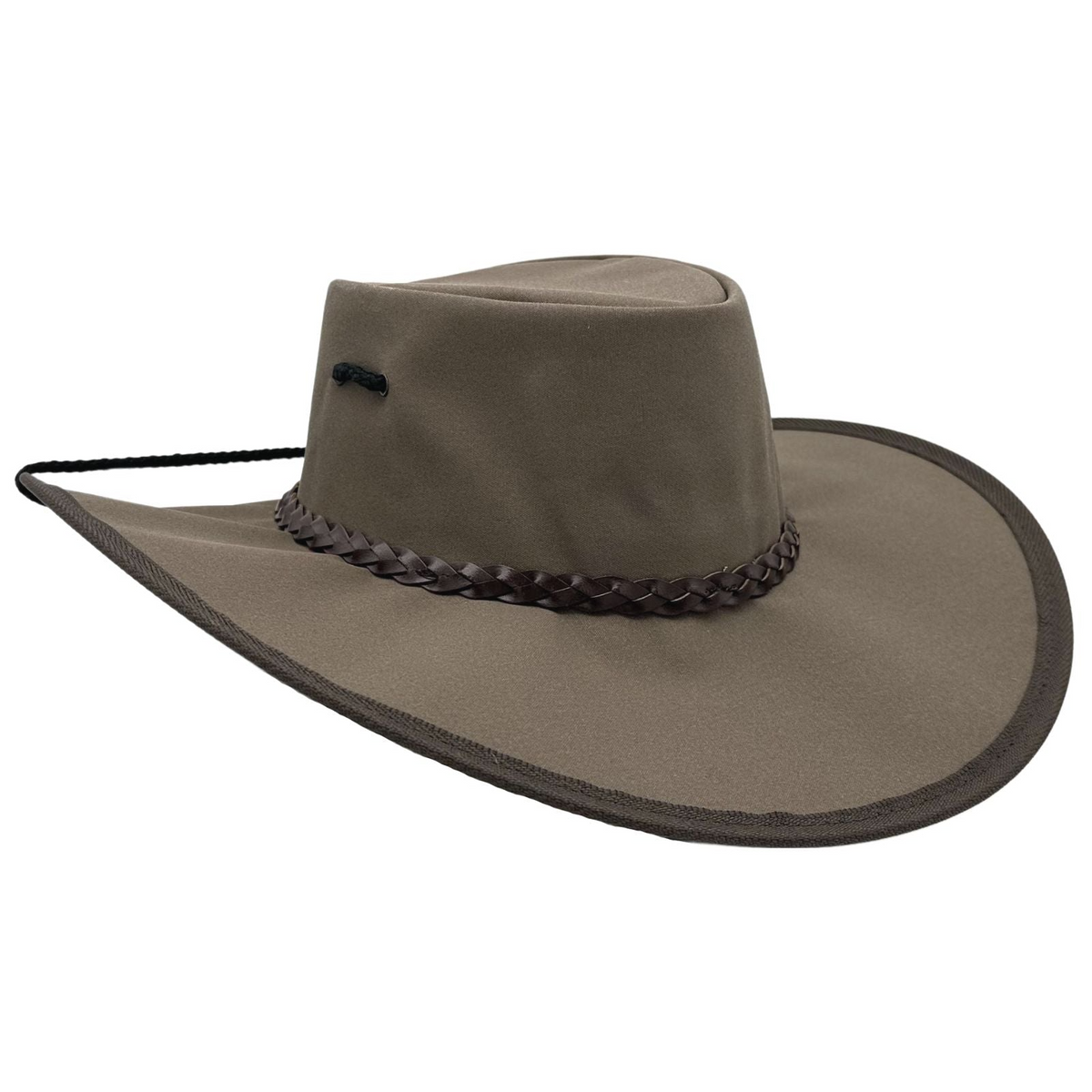 JACARU Full Canvas Parks Explorer Sun Hat Water Resistant Wide Brim