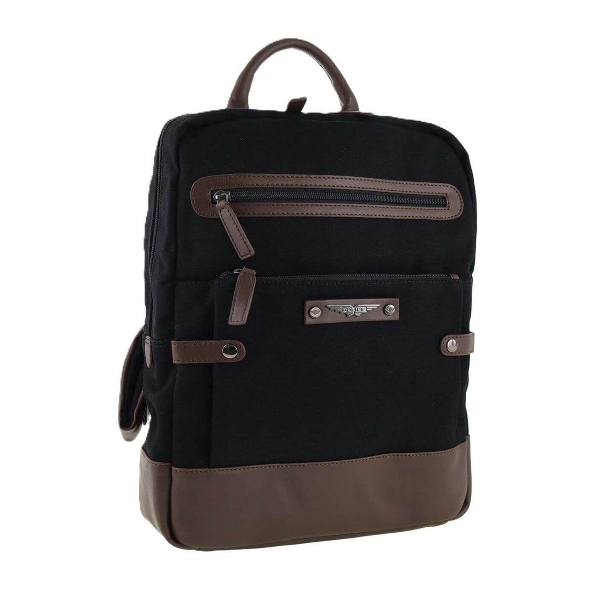 POLICE Wings Mens Canvas Backpack Bag