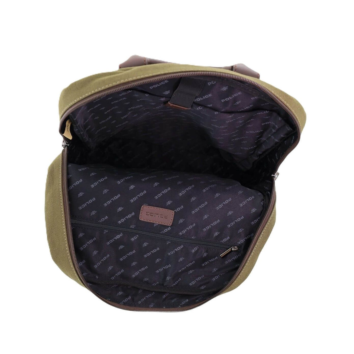 POLICE Wings Mens Canvas Backpack Bag