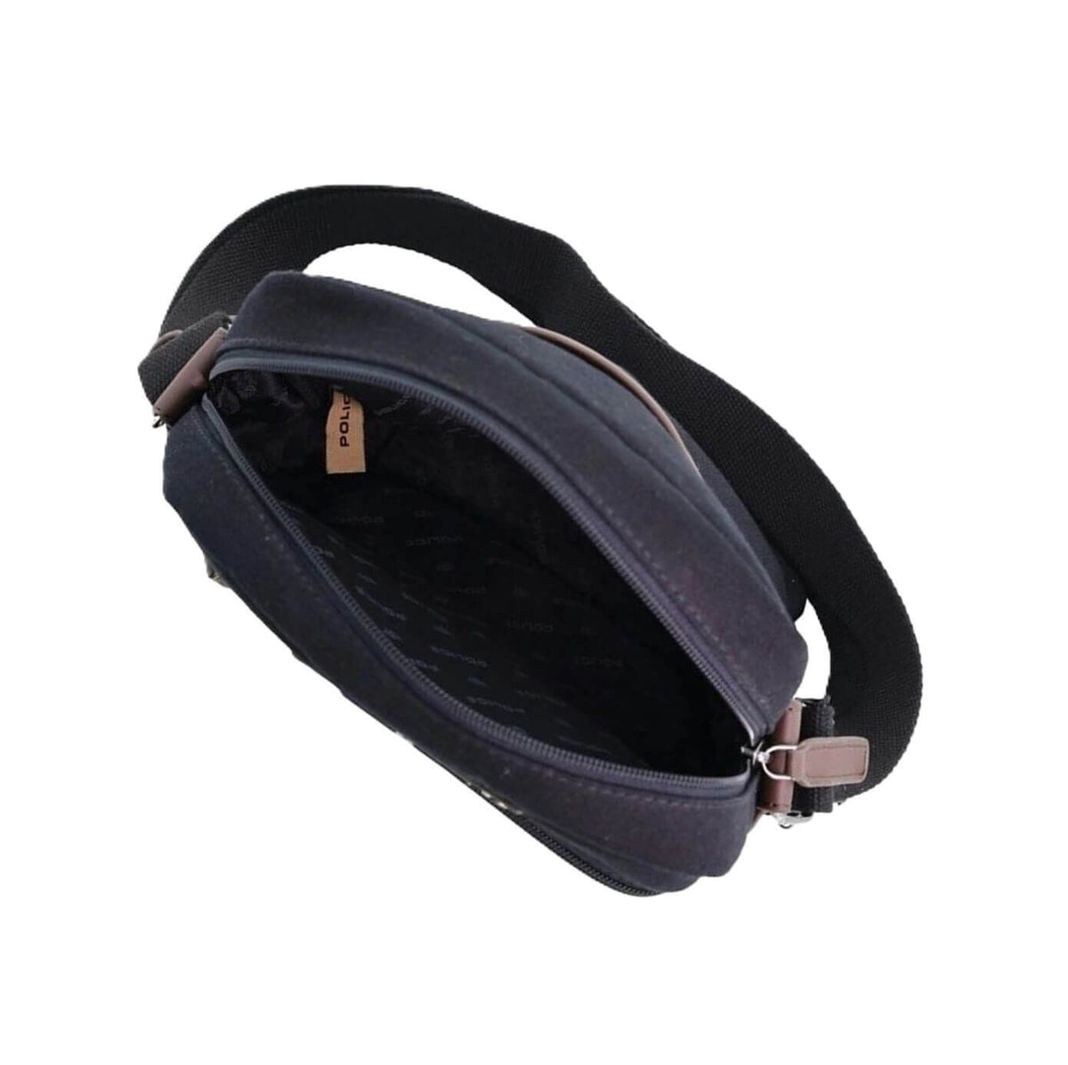 POLICE Wings Canvas Mens Messenger Business Bag w/ Laptop Computer