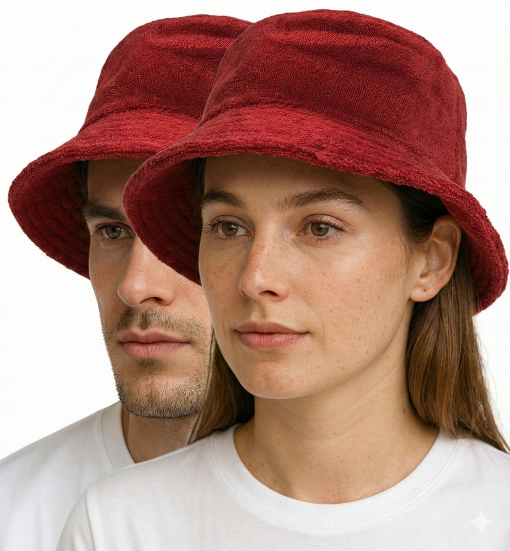 Stingy Brim Terry Towelling Bucket Hat Daggy Fishing Camping Lad