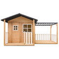 Lifespan Kids Burleigh Cubby House with Pergola, shown in a real setting