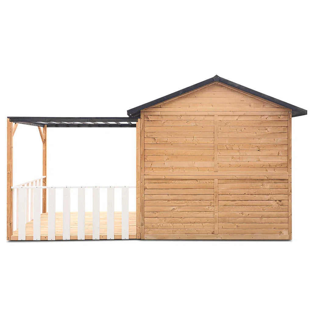 Lifespan Kids Burleigh Cubby House with Pergola, shown in a real setting, photo 5 of 5