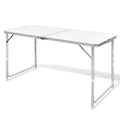 Aluminium Folding Portable Garden Camping Picnic BBQ Table Height