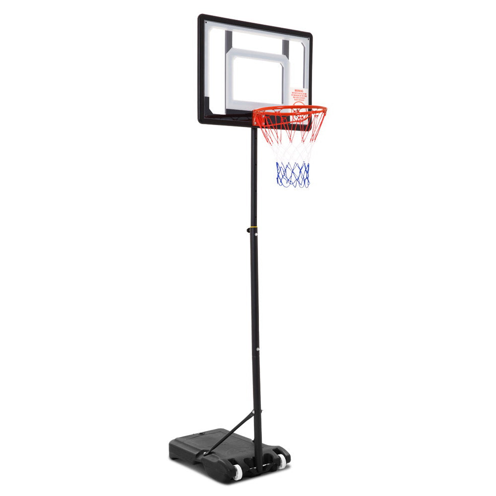 Adjustable Portable Height Kids Basketball Stand System Net Rim Ring