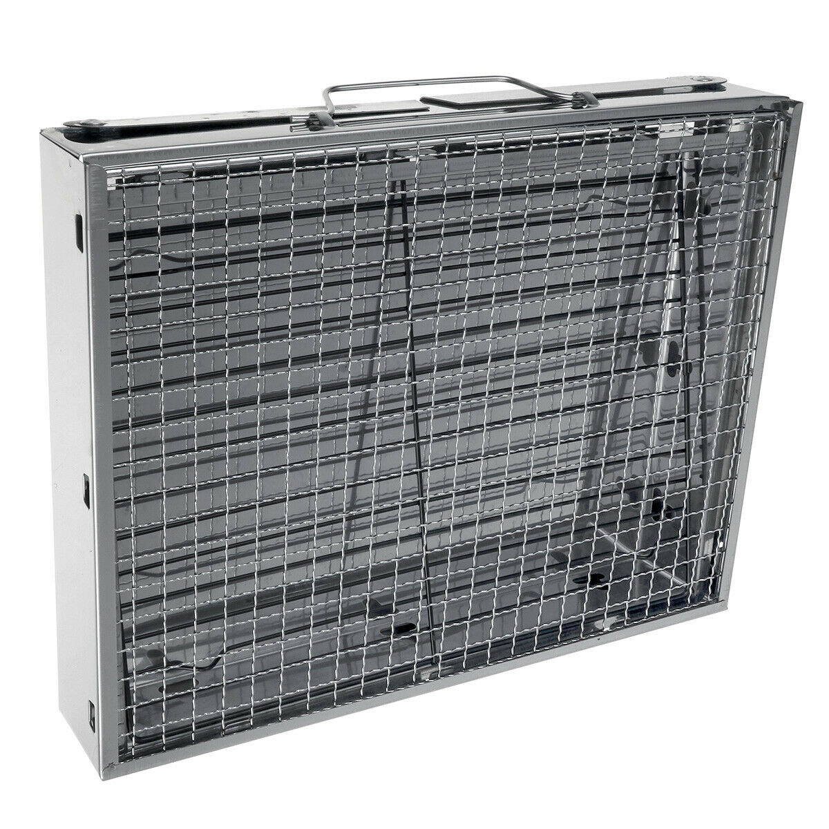 Portable Stainless Steel BBQ Charcoal Wood Outdoor Barbecue Grill