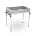 Stainless Steel Portable Outdoor BBQ Barbecue Grill Set Charcoal Kebab Picnic Camping