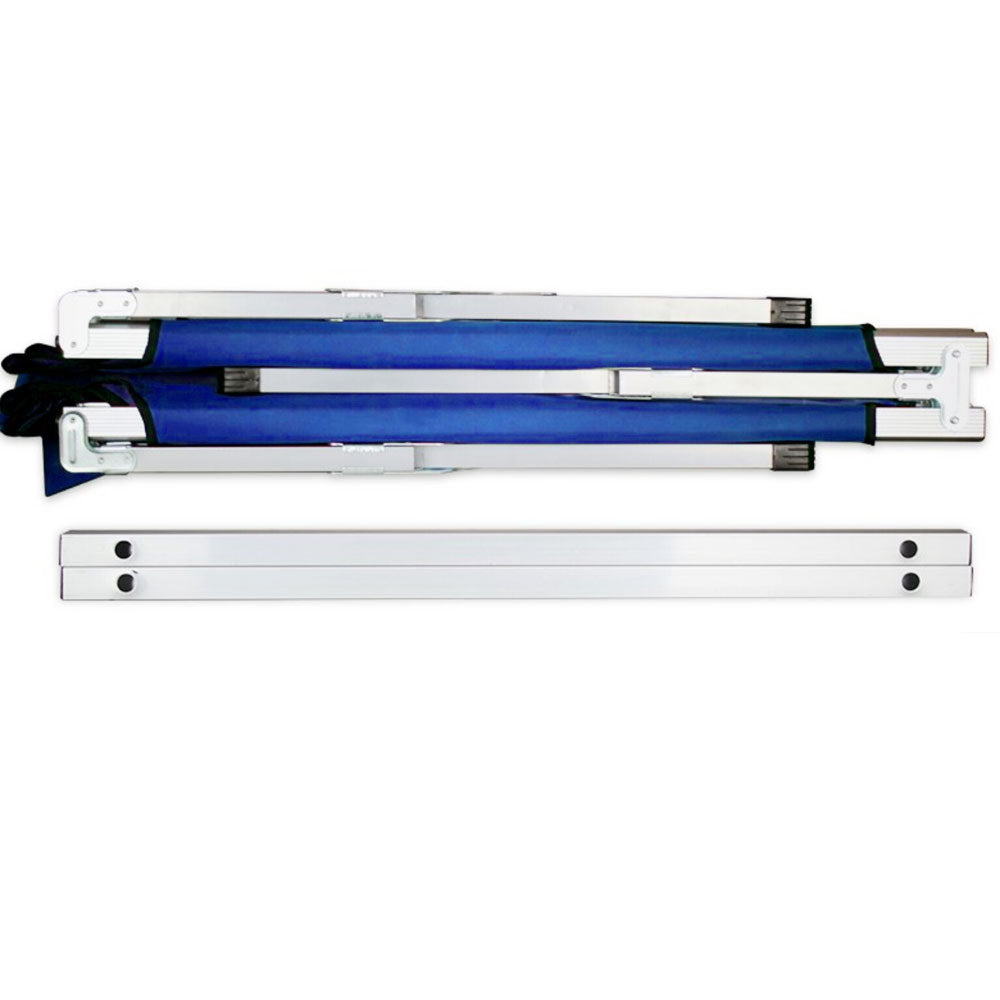 Camping Bed Folding Stretcher Light Weight w/ Carry Bag Camp Portable