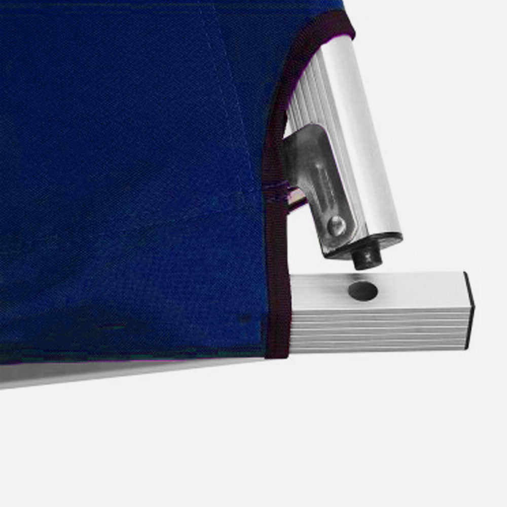 Camping Bed Folding Stretcher Light Weight w/ Carry Bag Camp Portable