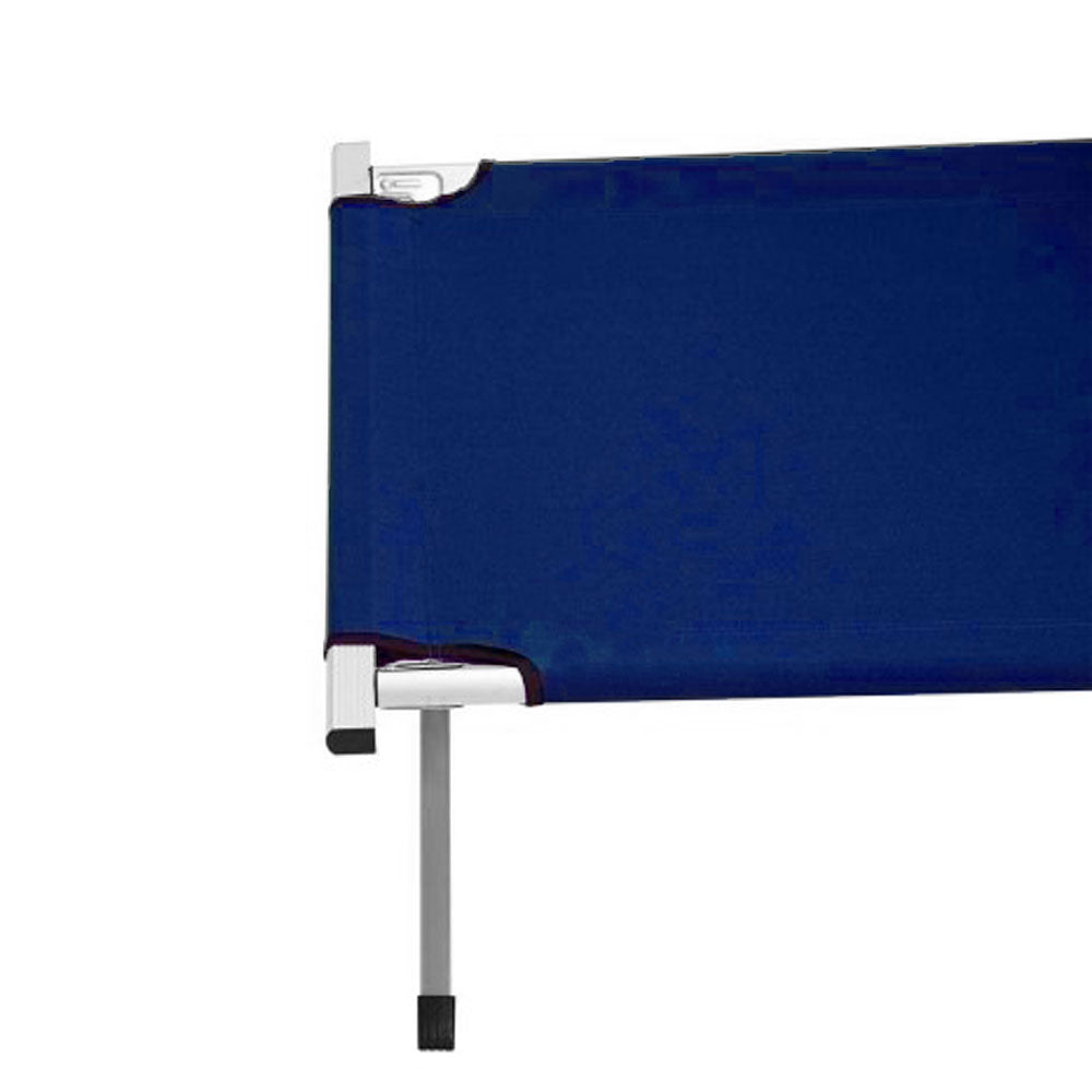 Camping Bed Folding Stretcher Light Weight w/ Carry Bag Camp Portable