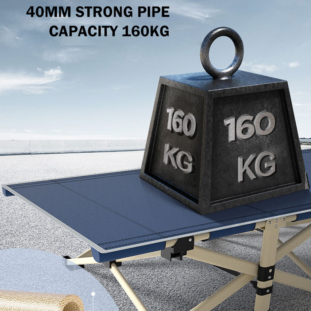 Camping Portable Stretcher Single Foldable Folding Bed Mattress