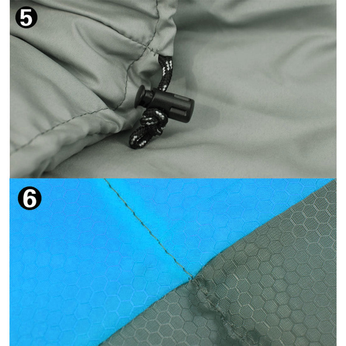 Outdoor Camping Envelope Sleeping Bag Thermal Tent Hiking Winter