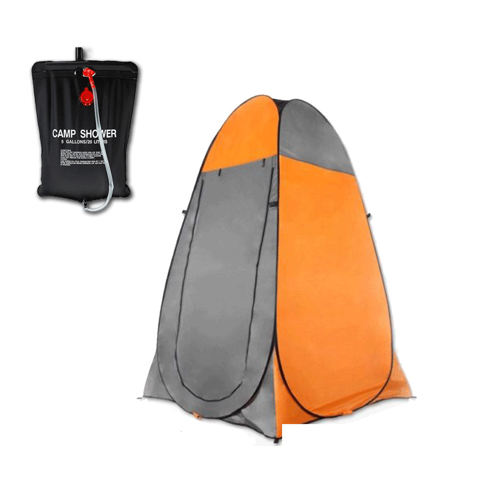 Pop Up Portable Privacy Shower room Tent &20L Outdoor Camping Water