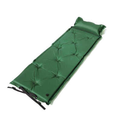 Self Inflating Mattress Camping Hiking Airbed Mat Sleeping, Camp - green
