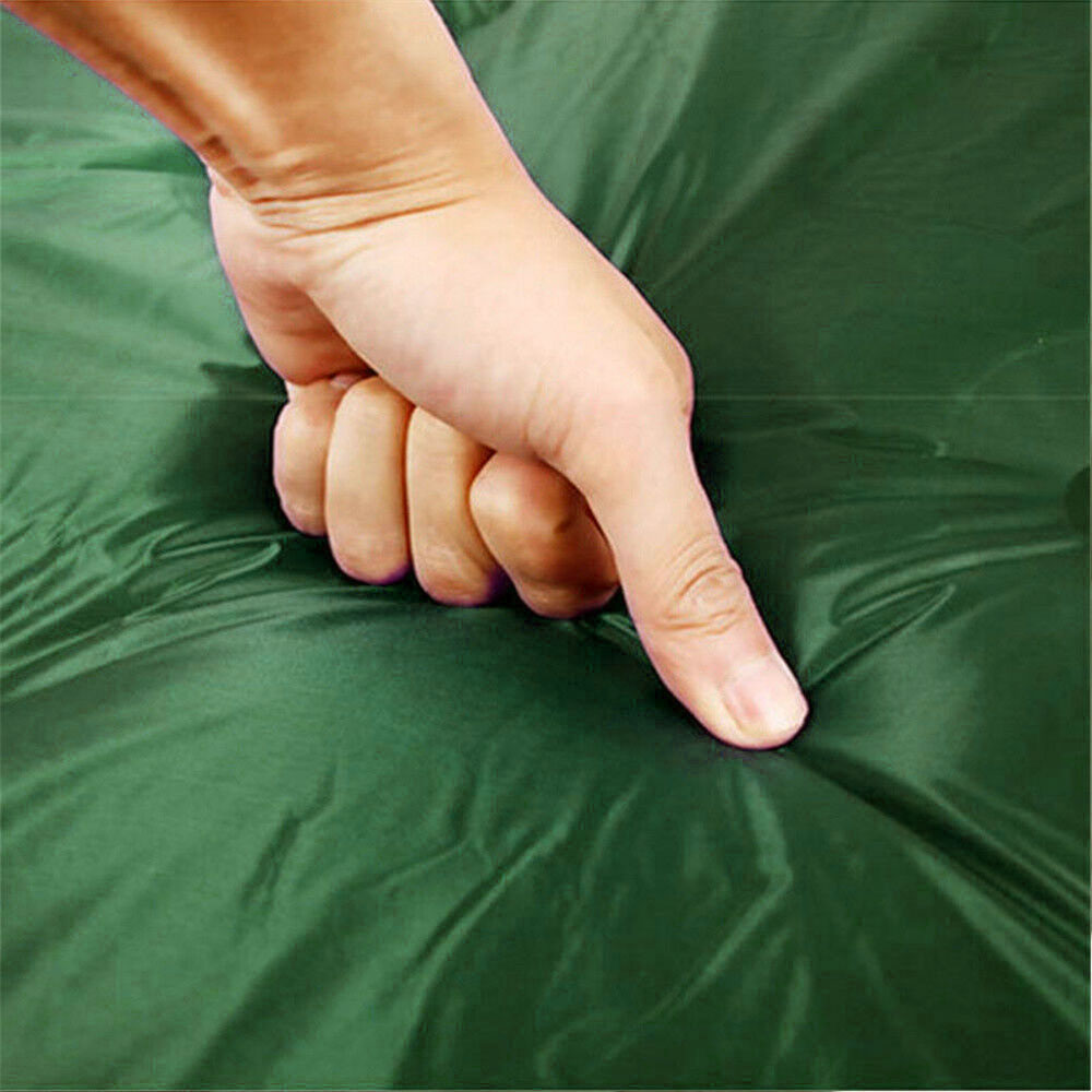 Double Self Inflating Mattress Camping Hiking Airbed Camp Mat
