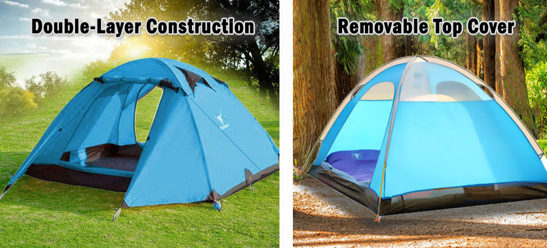 2 Person Portable Outdoor Lightweight Cycling Hiking Backpacking