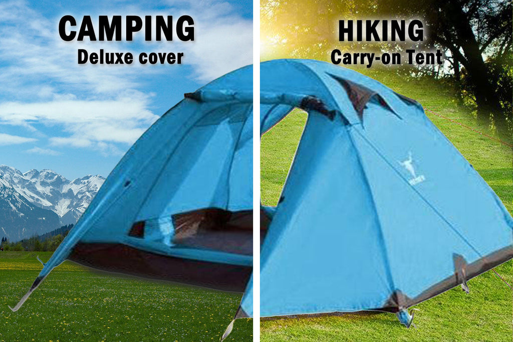 2 Person Portable Outdoor Lightweight Cycling Hiking Backpacking