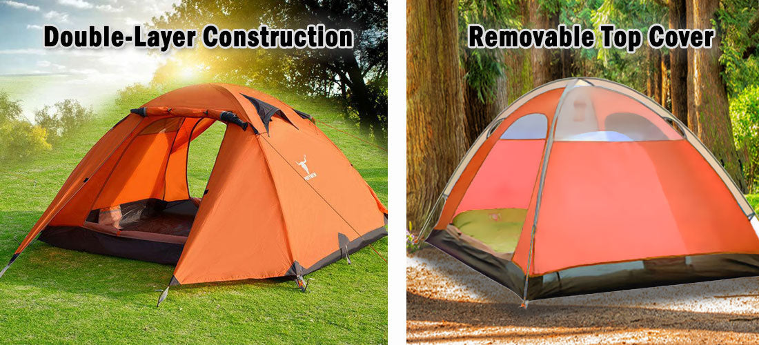 2 Person Portable Outdoor Lightweight Cycling Hiking Backpacking