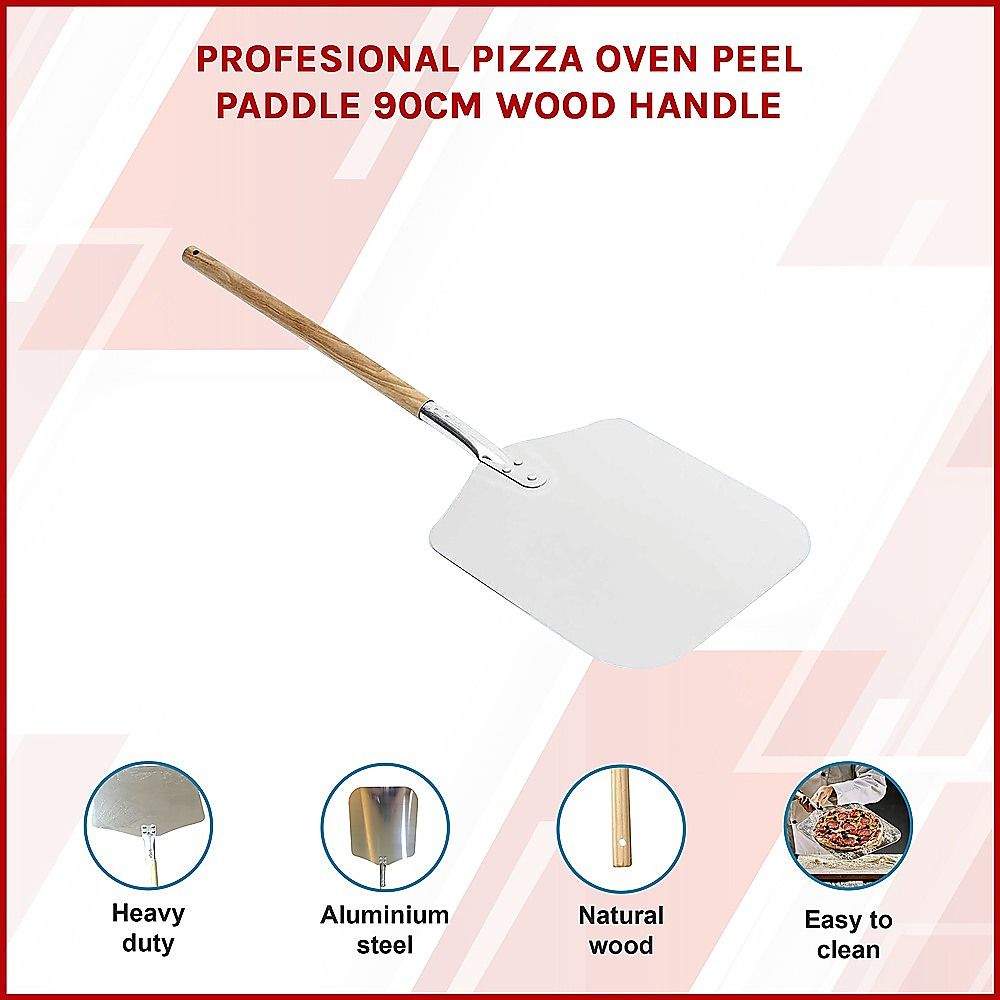 Randy & Travis Machinery Aluminium Pizza Peel, 90 cm