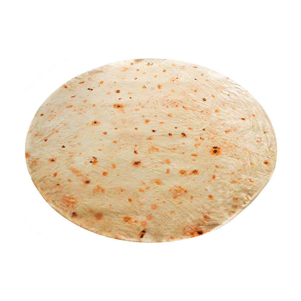 Palermo Round Tortilla Blanket Throw, 180 cm