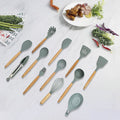Randy & Travis Machinery Silicone Kitchen Utensil Set, 13 Pieces