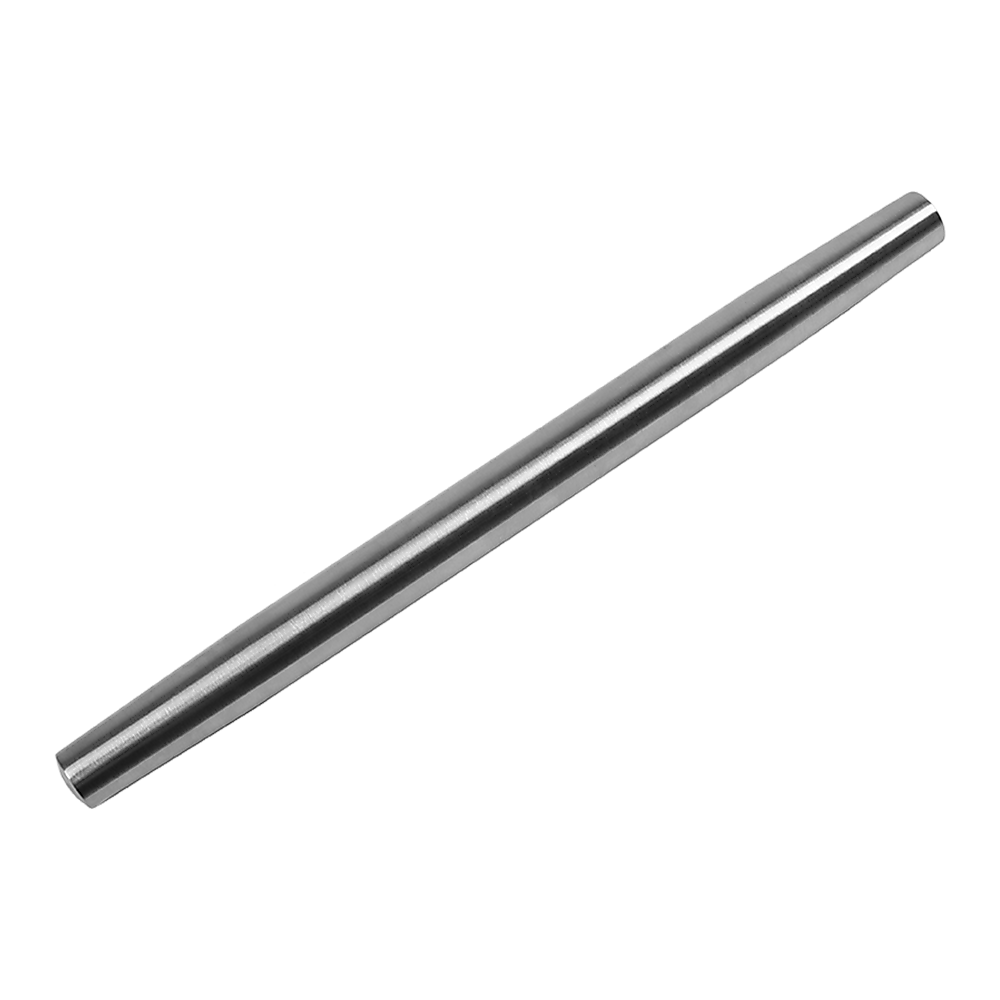 Randy & Travis Machinery Stainless Steel Rolling Pin, 42.5 cm