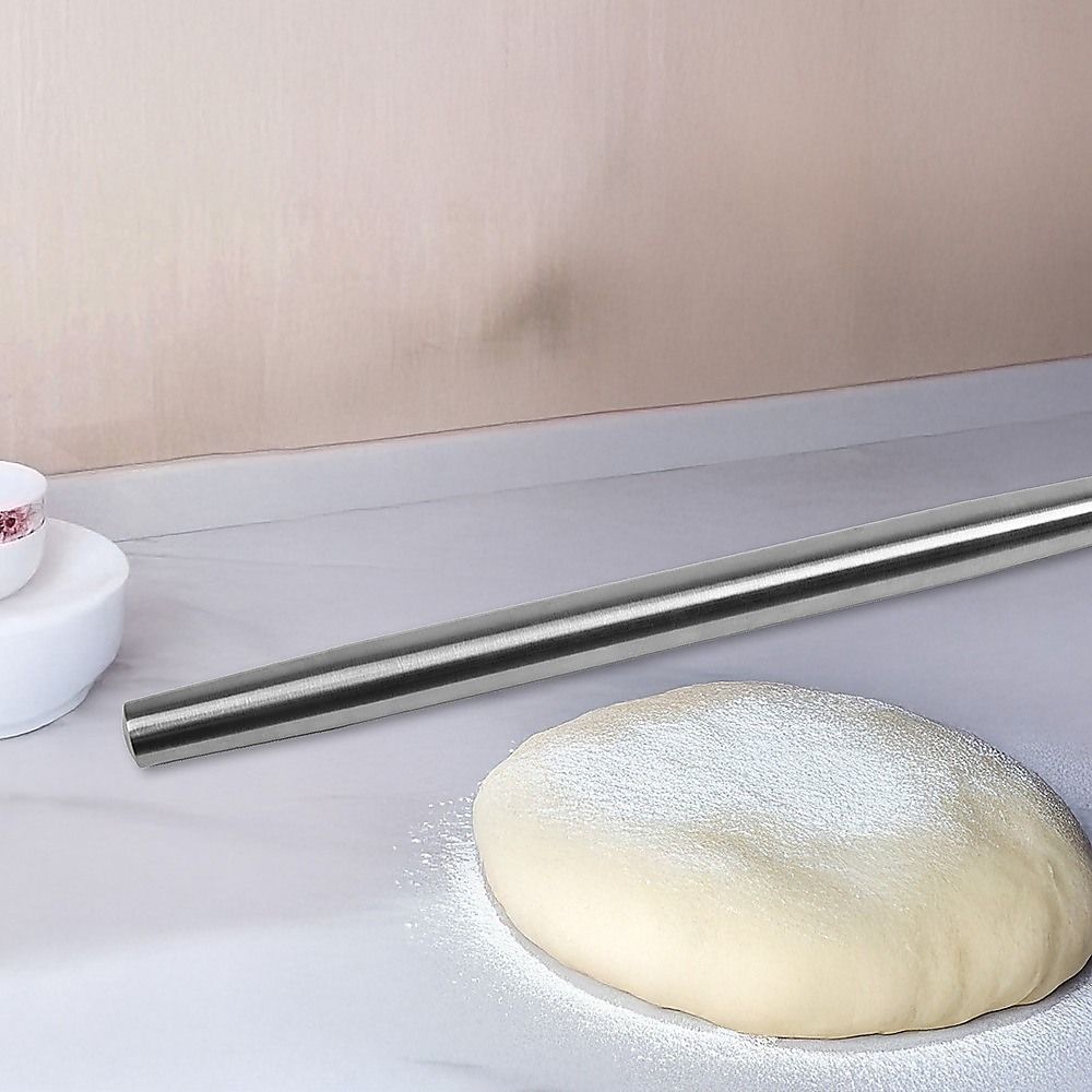 Randy & Travis Machinery Stainless Steel Rolling Pin, 42.5 cm