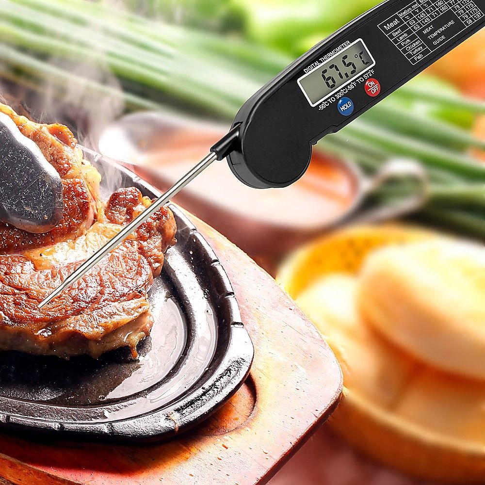 Randy & Travis Machinery Digital Food Thermometer with Magnet