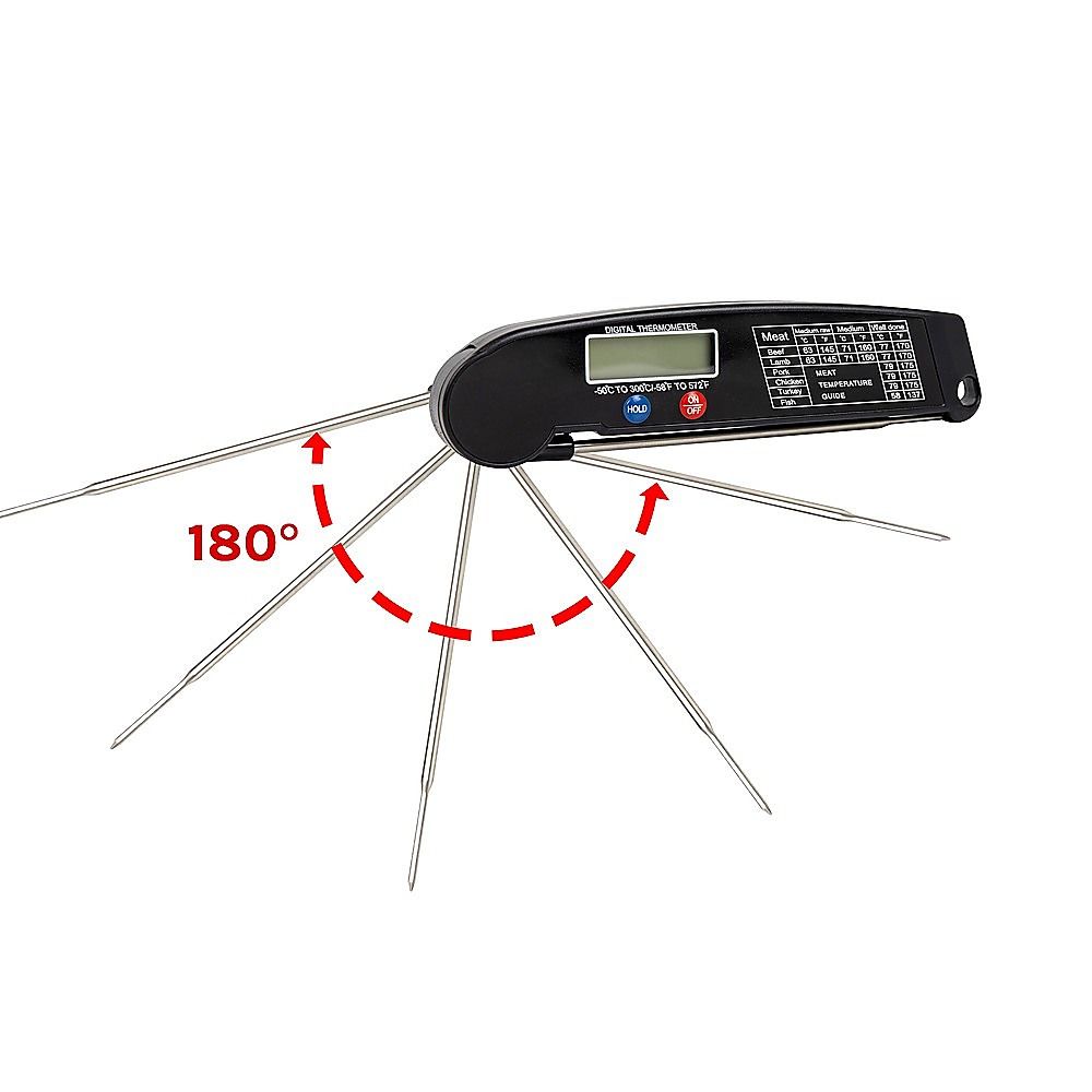 Randy & Travis Machinery Digital Food Thermometer with Magnet