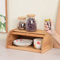 Randy & Travis Machinery Bamboo Bread Bin with Roller Door